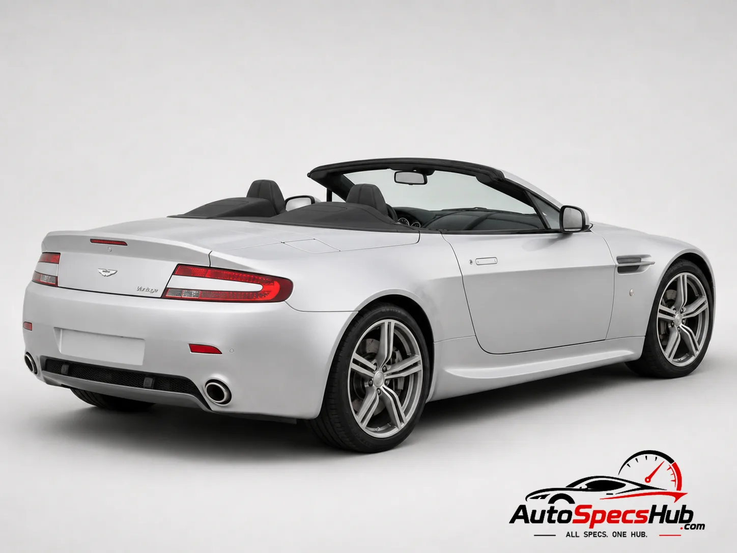 2007 Aston Martin V8 Vantage N400 Roadster rear three-quarter view