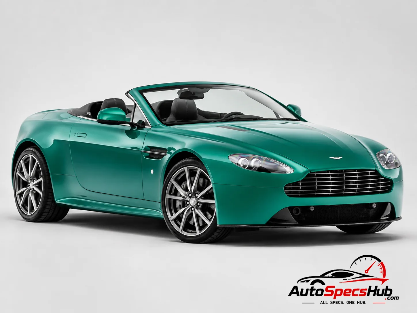 2012 Aston Martin V8 Vantage S Roadster front three-quarter view