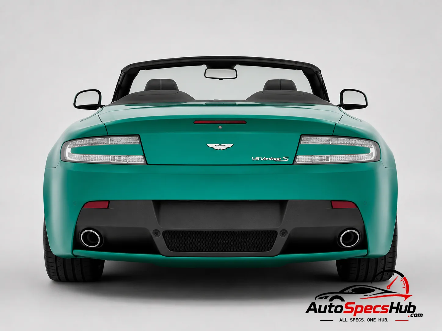 2012 Aston Martin V8 Vantage S Roadster rear view