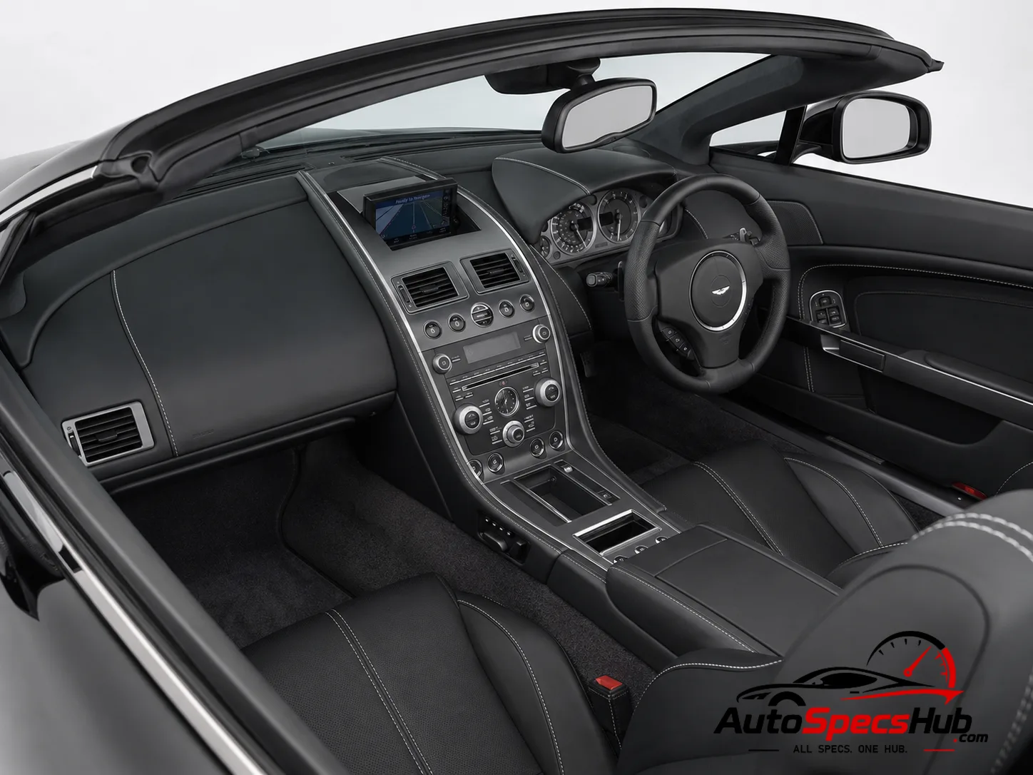 2013 Aston Martin V8 Vantage S SP10 Roadster interior dashboard and front cabin