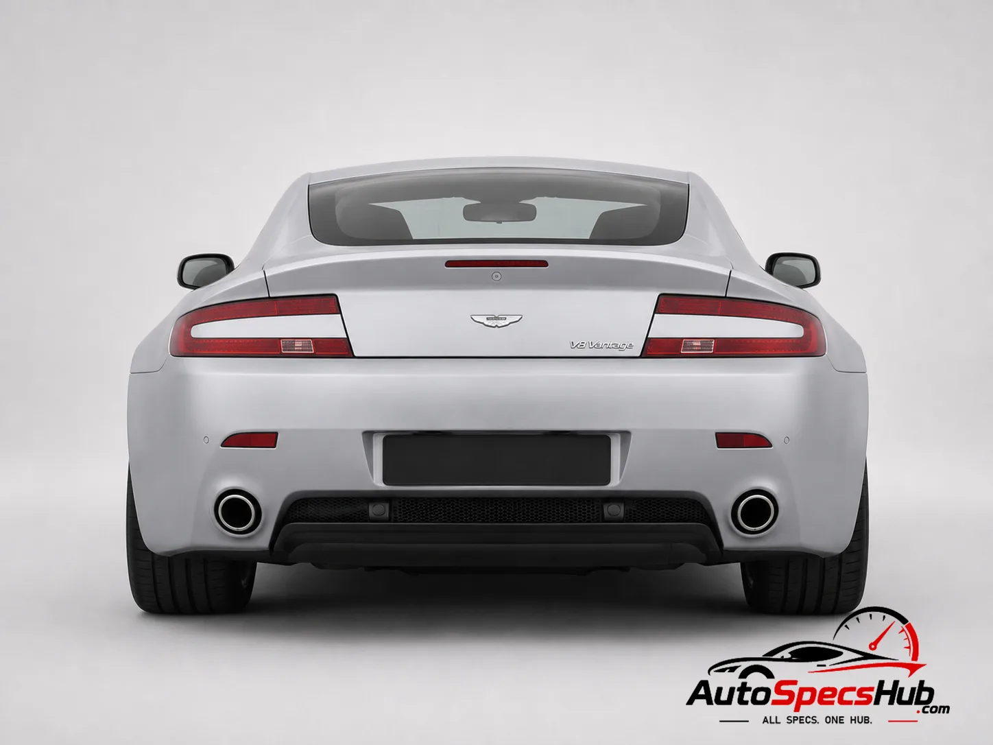 2005 Aston Martin V8 Vantage rear view
