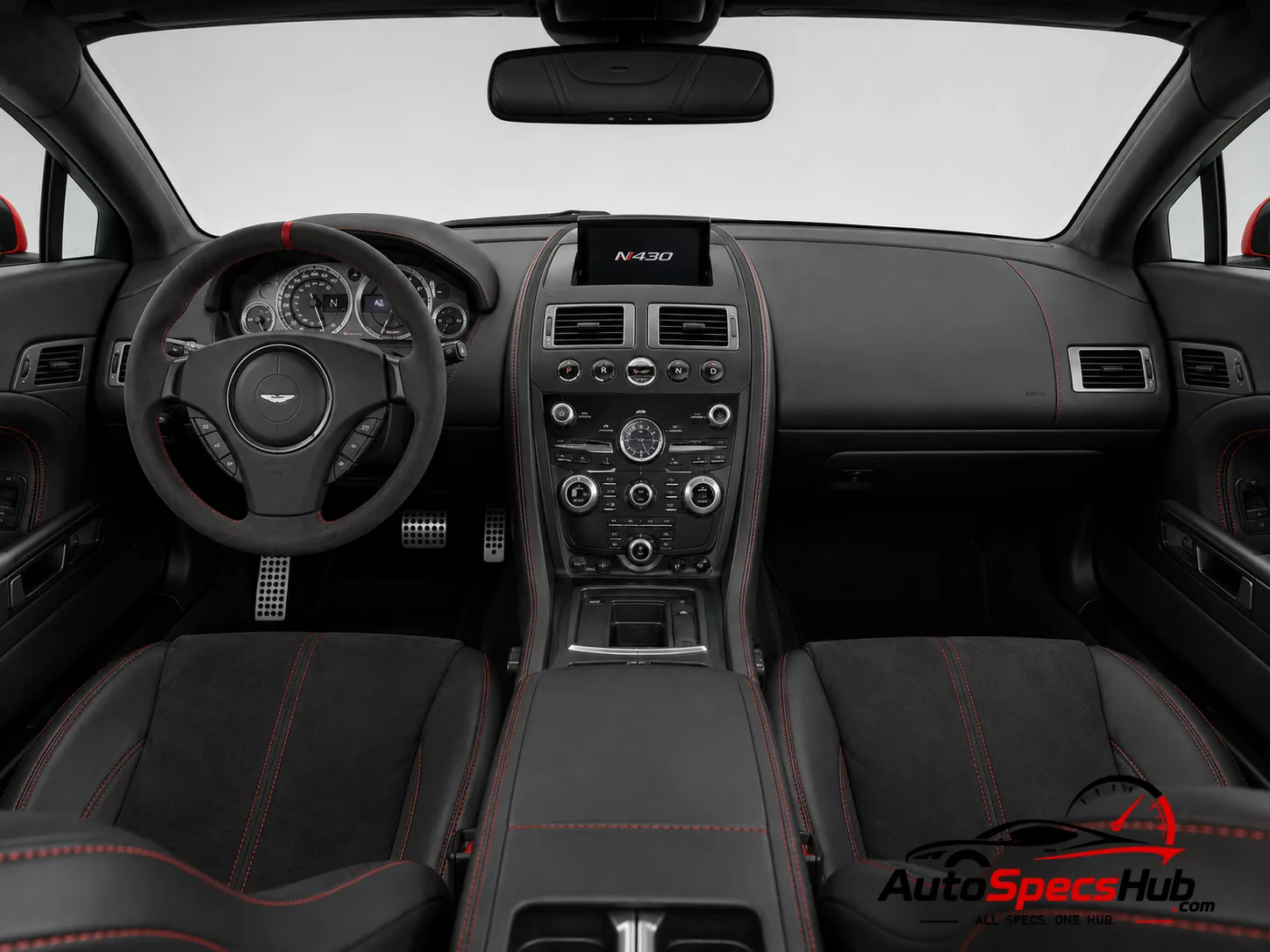 2014 Aston Martin V8 Vantage N430 interior dashboard and front cabin