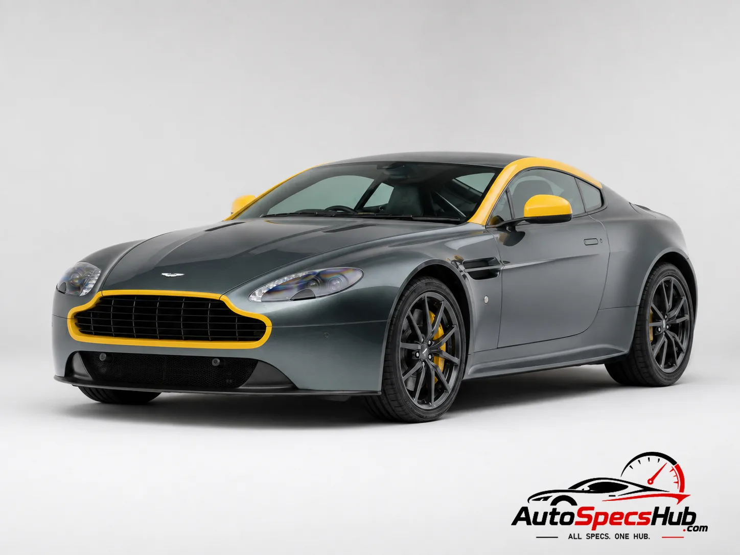2010 Aston Martin V8 Vantage N420 front three-quarter view
