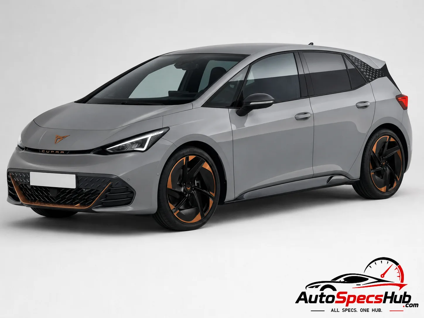 2022 CUPRA Born 150 front three-quarter view
