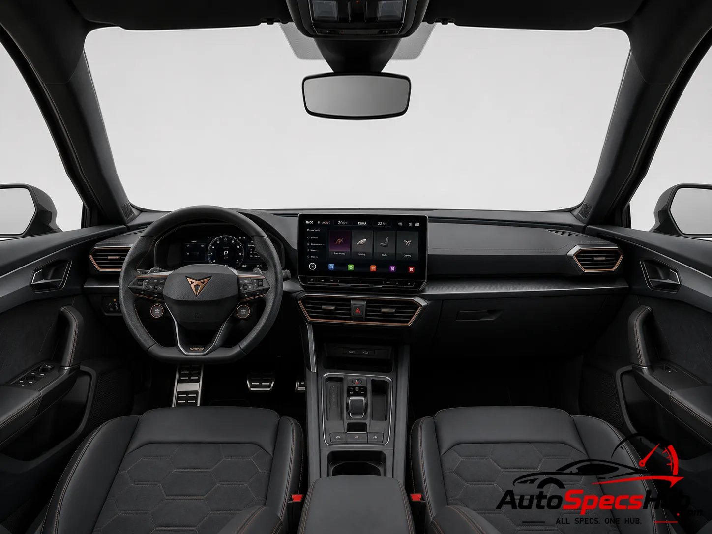 2021 CUPRA Formentor VZ5 2.5 TSI 390 interior dashboard and front cabin