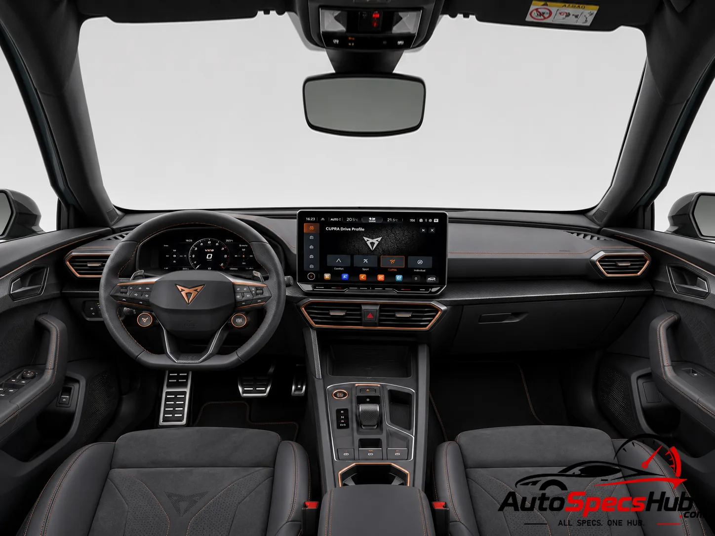 2026 CUPRA Formentor VZ5 interior dashboard and front cabin