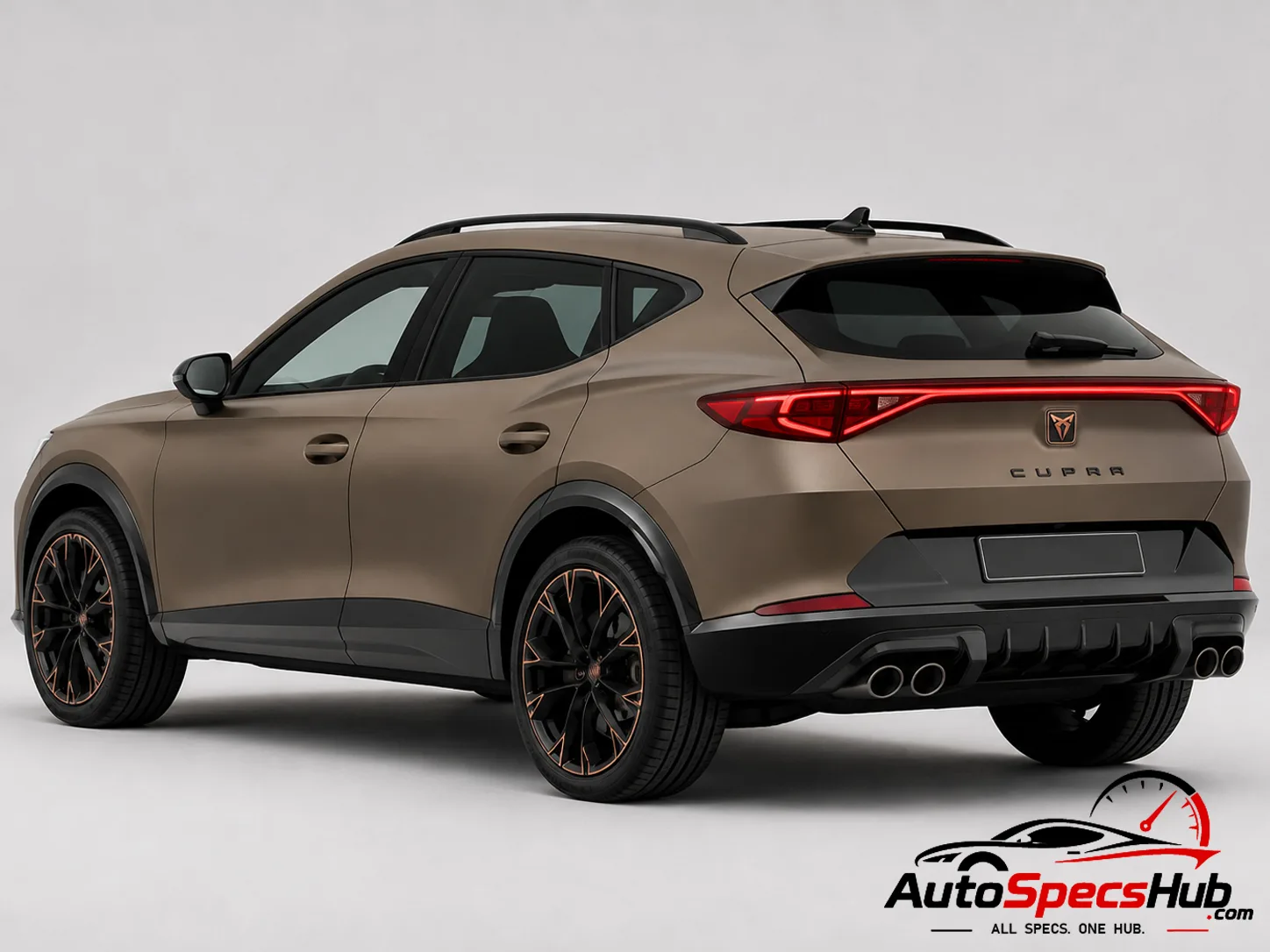 2024 CUPRA Formentor 1.5 e-Hybrid 204 rear three-quarter view