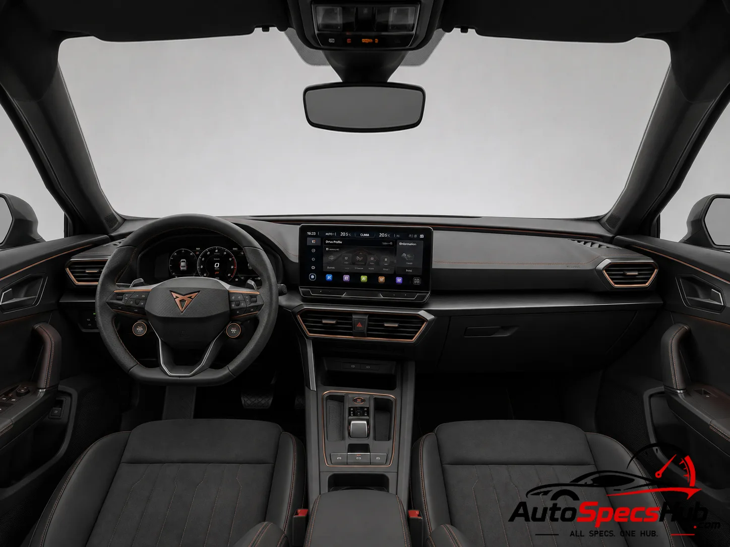 2024 CUPRA Formentor 1.5 e-Hybrid 204 interior dashboard and front cabin