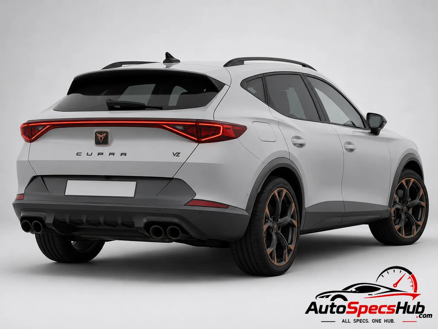2021 CUPRA Formentor 1.5 TSI 150 rear three-quarter view