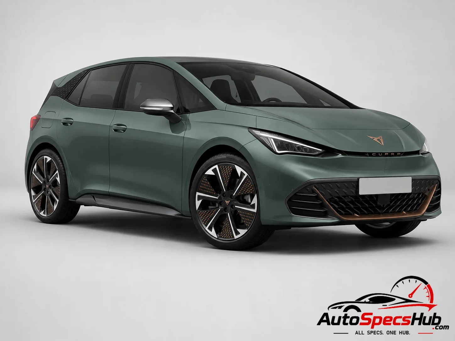 2026 CUPRA Raval 166 front three-quarter view