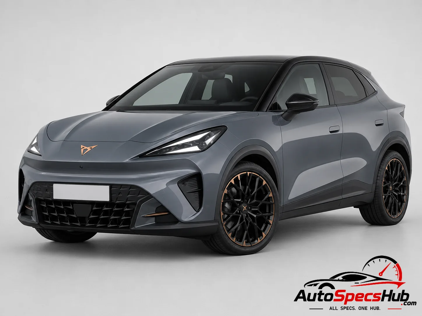 2026 CUPRA Raval 155 front three-quarter view