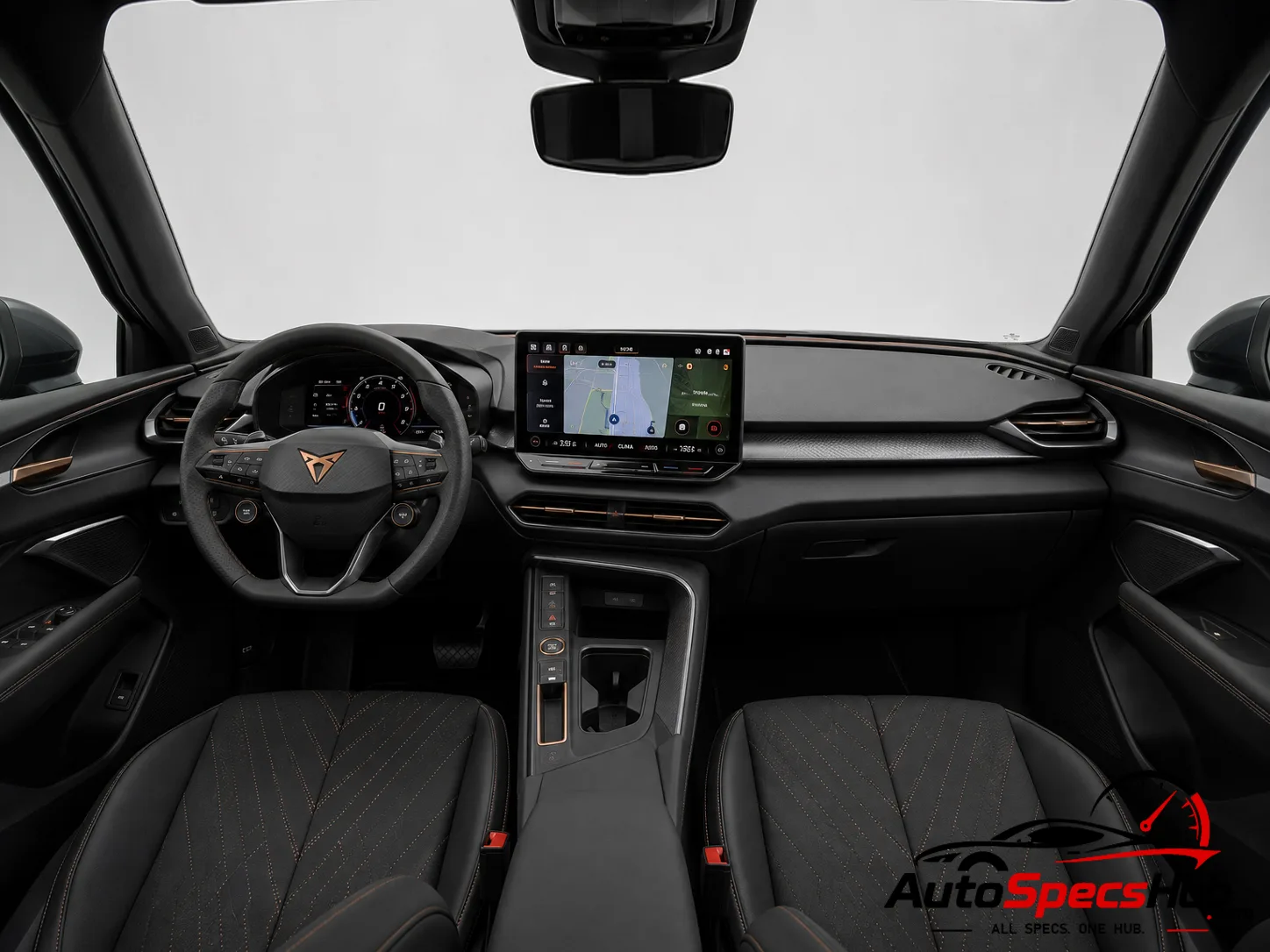 2025 CUPRA Terramar 1.5 eTSI 150 interior dashboard and front cabin