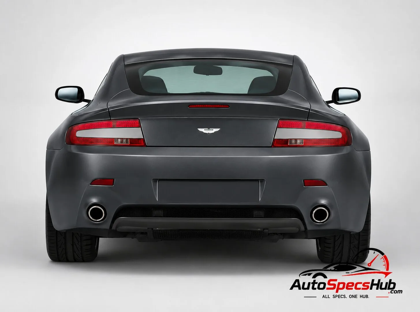 2008 Aston Martin V8 Vantage rear view