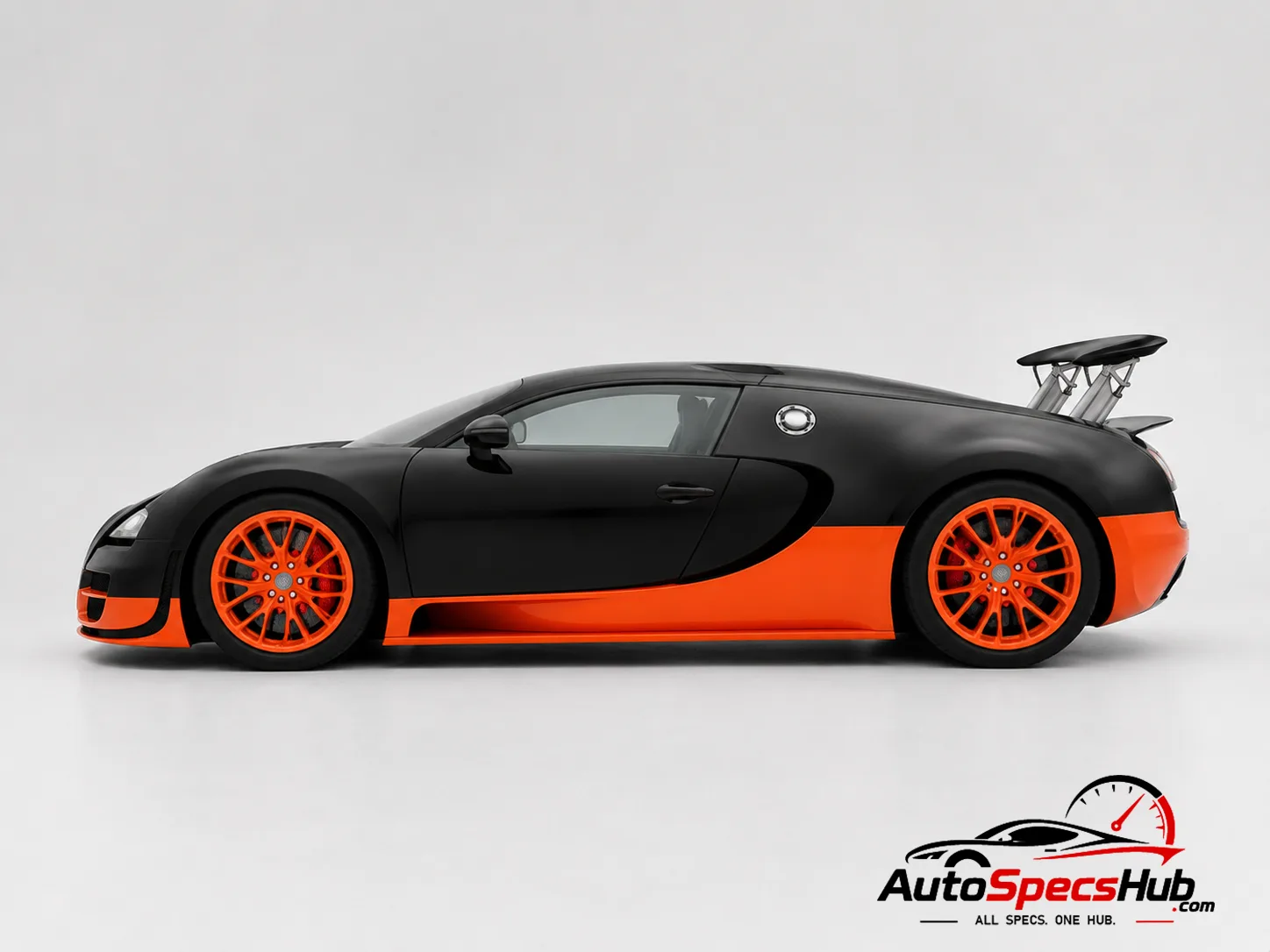 2010 Bugatti Veyron Super Sport side profile