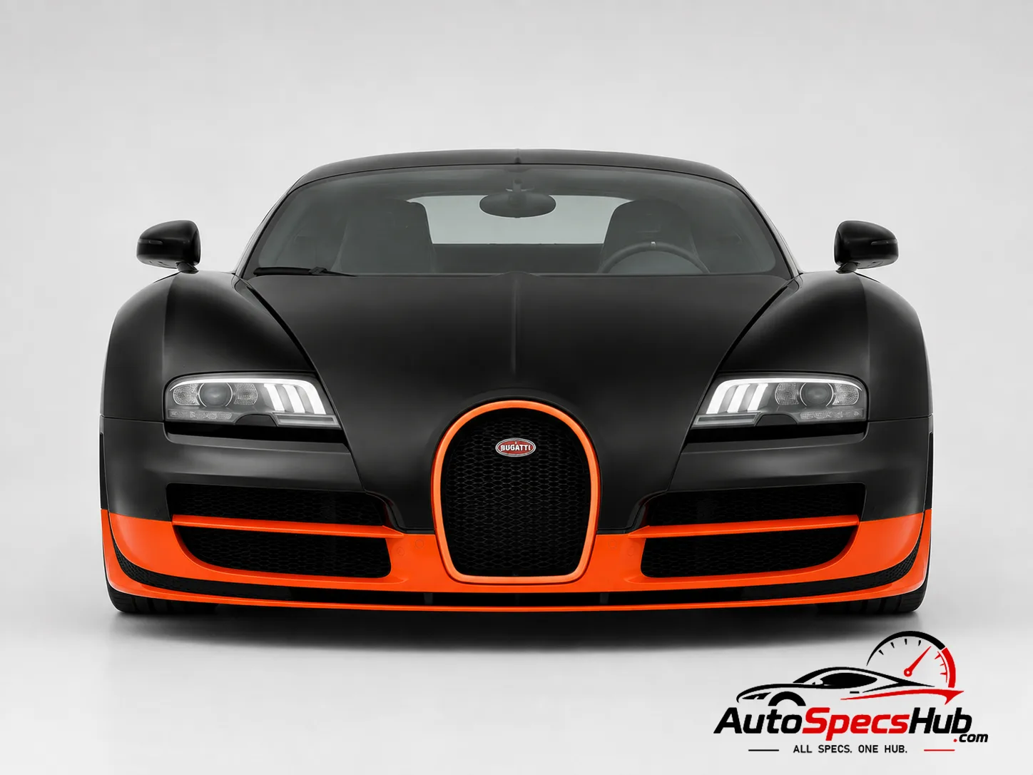 2010 Bugatti Veyron Super Sport front view