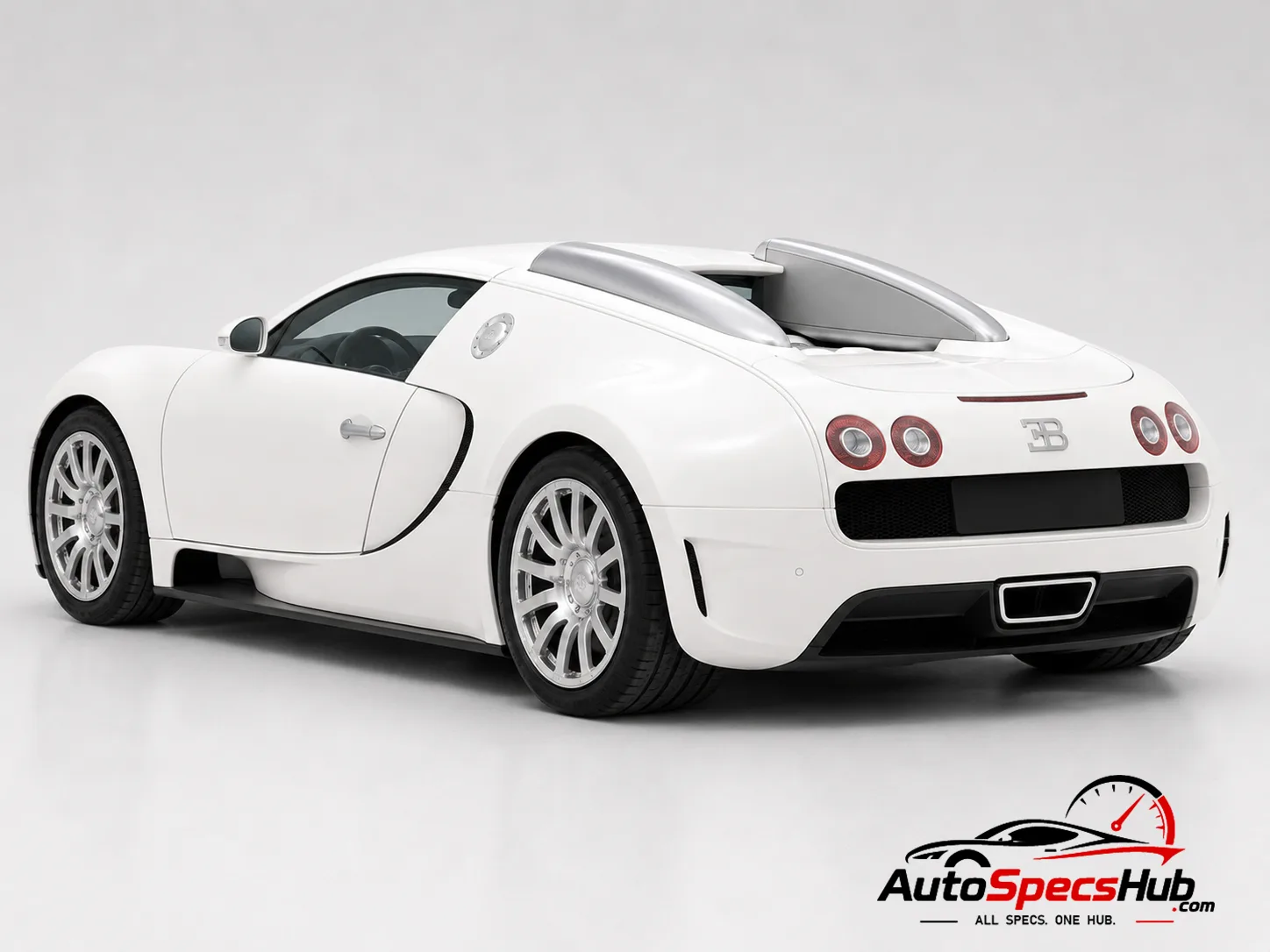 2005 Bugatti Veyron 16.4 rear three-quarter view