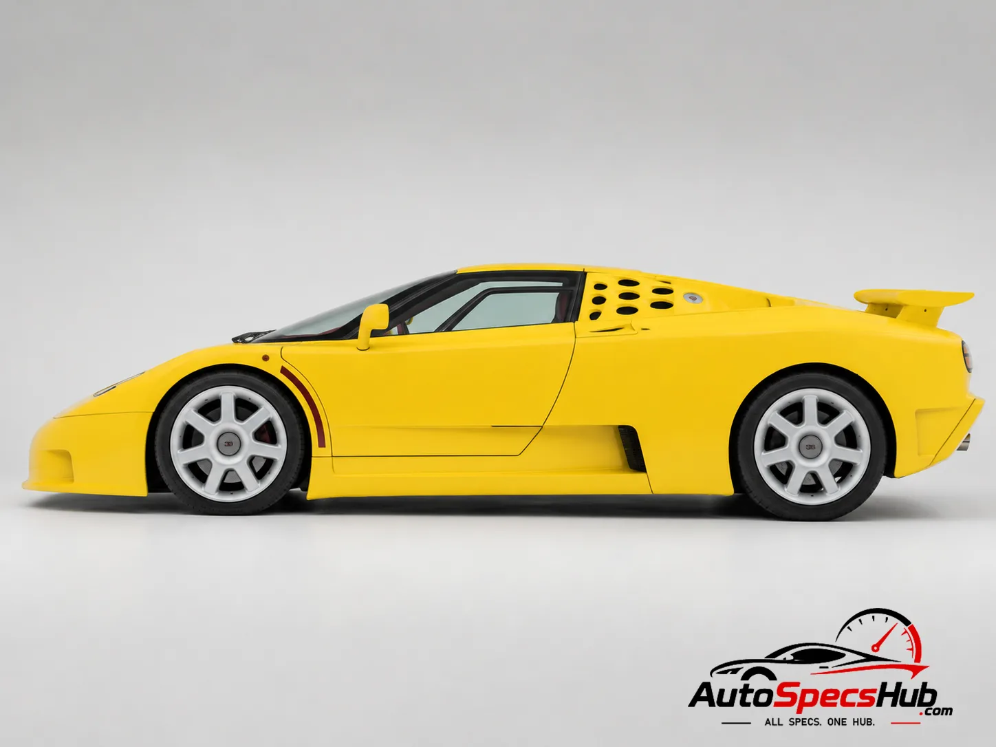 1992 Bugatti EB110 S side profile
