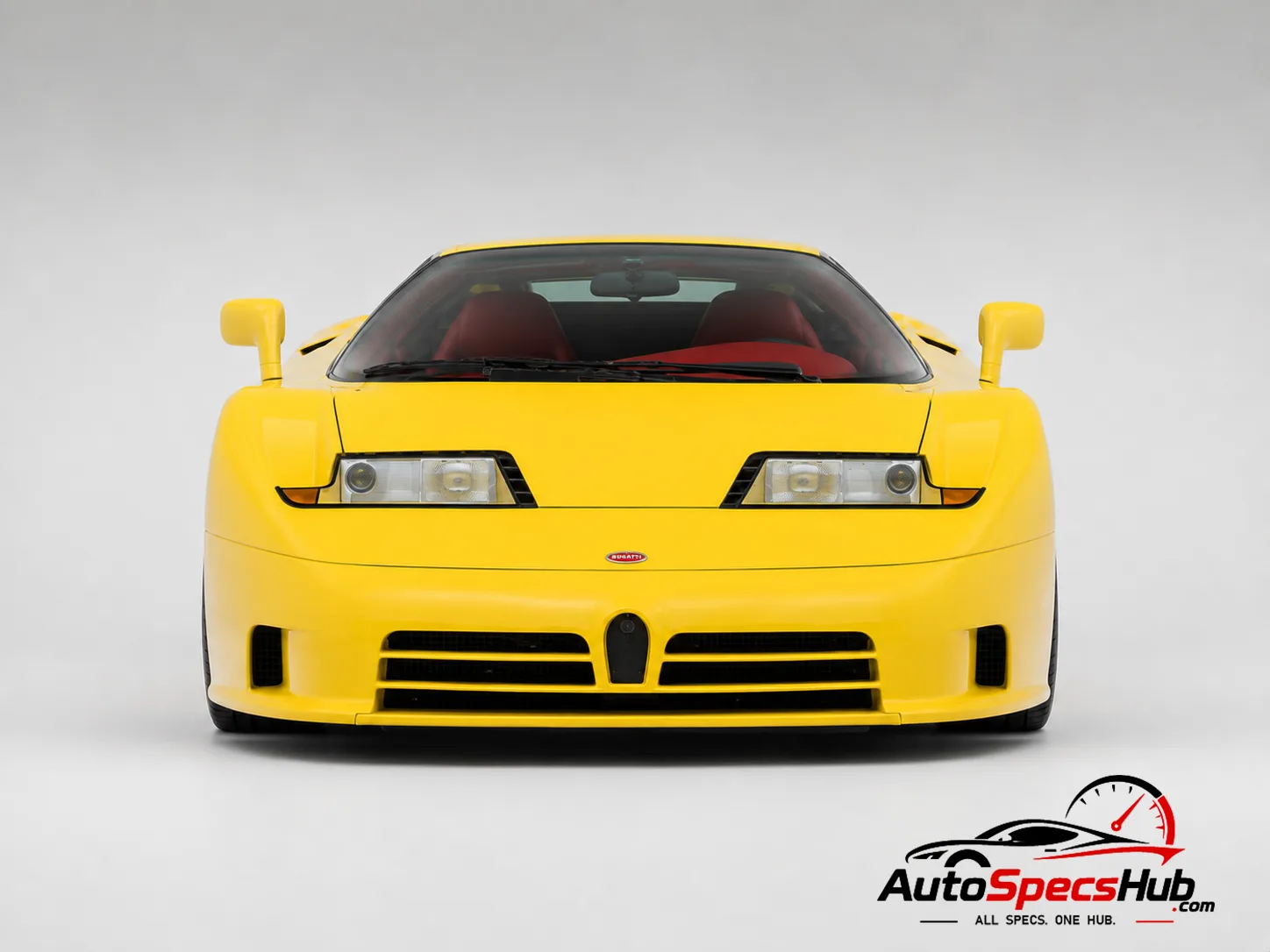 1992 Bugatti EB110 S front view
