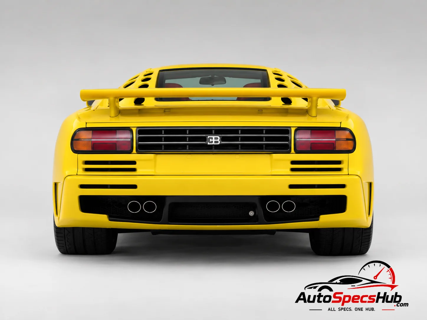 1992 Bugatti EB110 S rear view