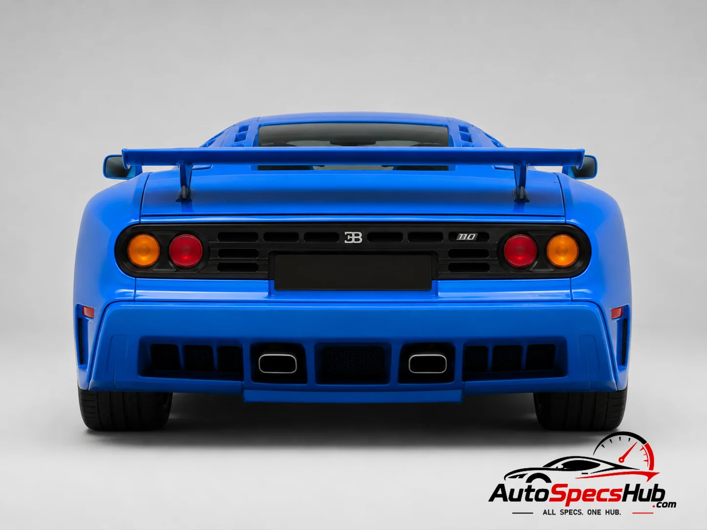 1992 Bugatti EB110 rear view