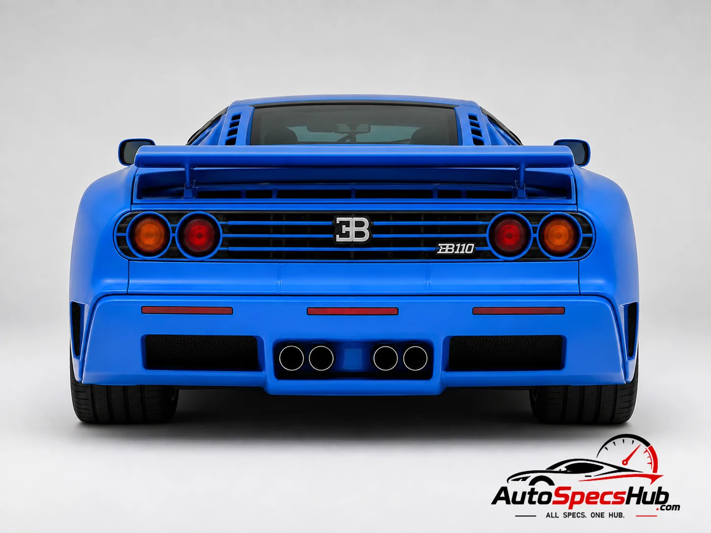 1993 Bugatti EB110 S rear view