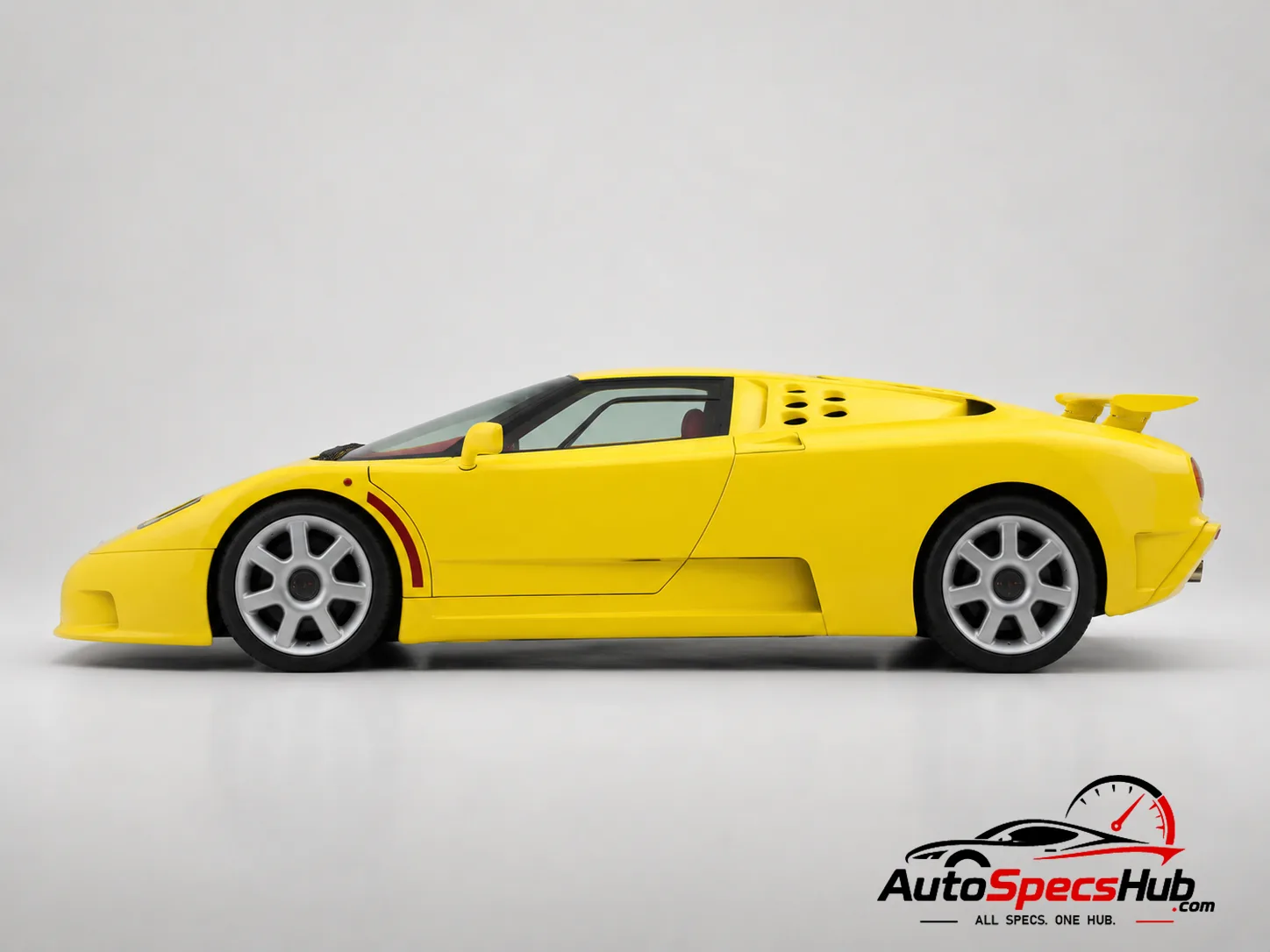 1993 Bugatti EB110 side profile