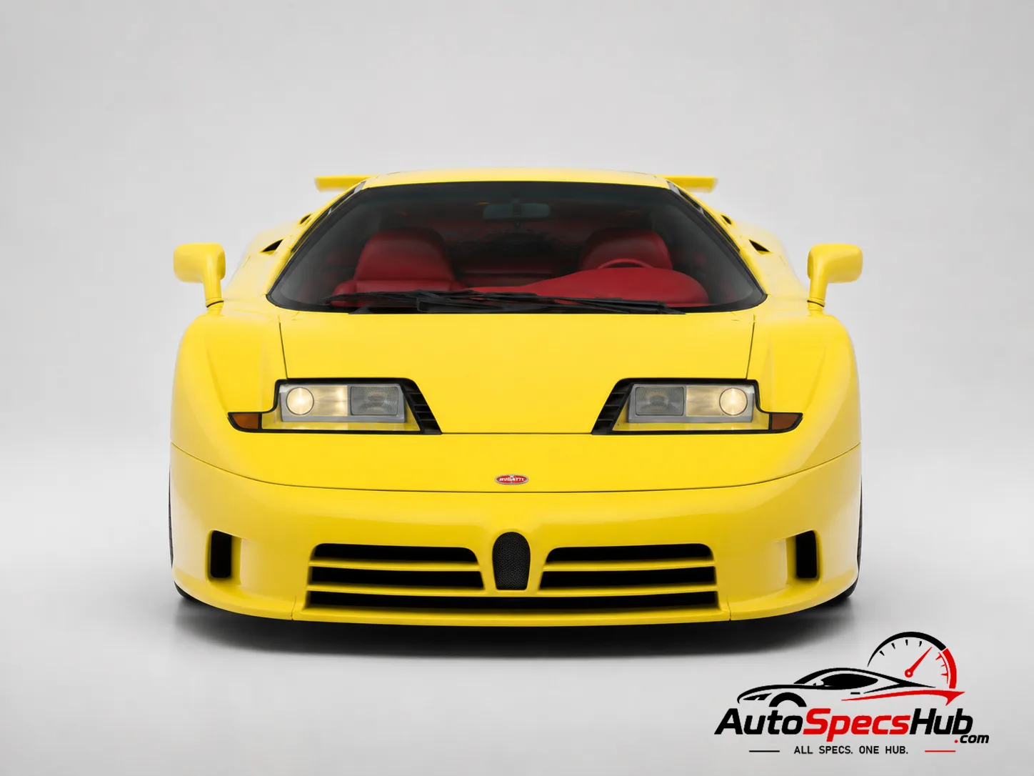 1993 Bugatti EB110 front view