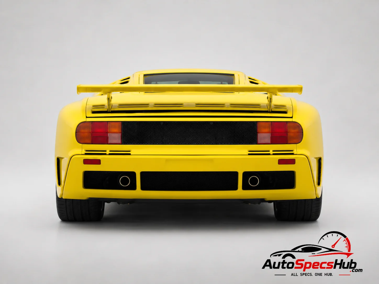 1993 Bugatti EB110 rear view