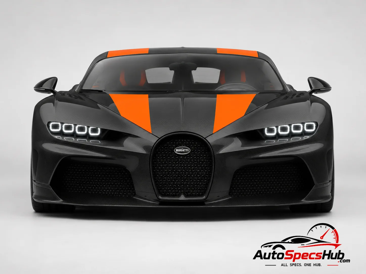 2022 Bugatti Chiron Super Sport front view