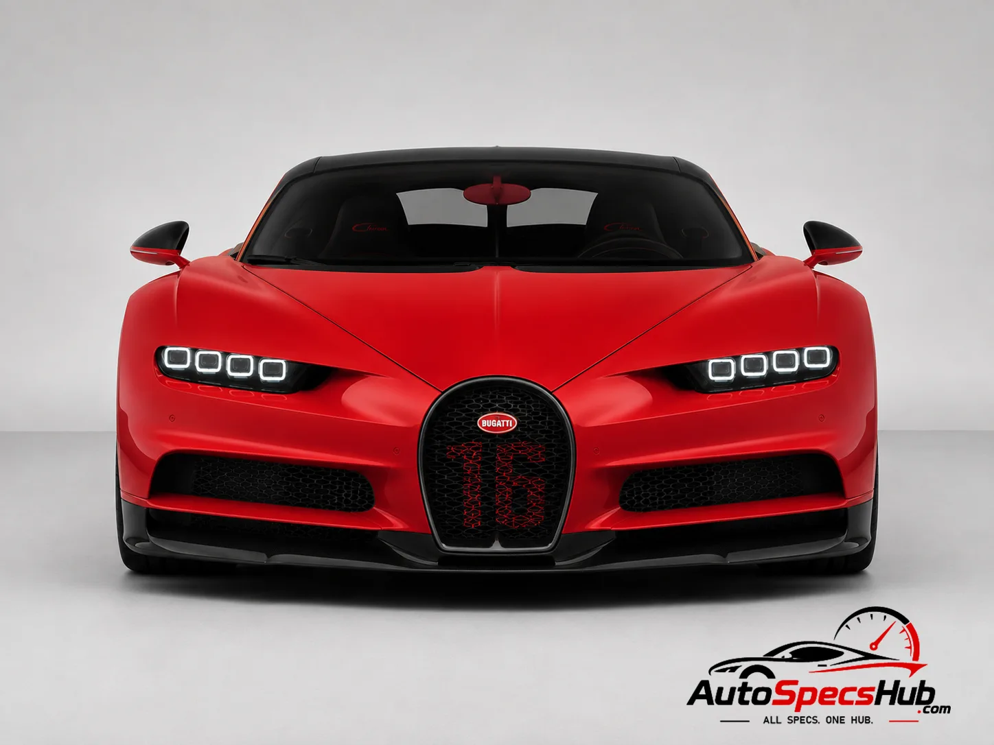 2018 Bugatti Chiron Sport front view