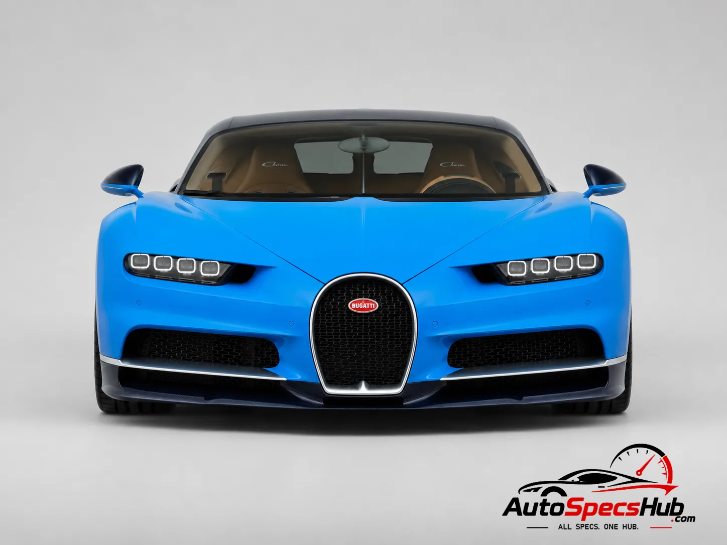 2016 Bugatti Chiron front view