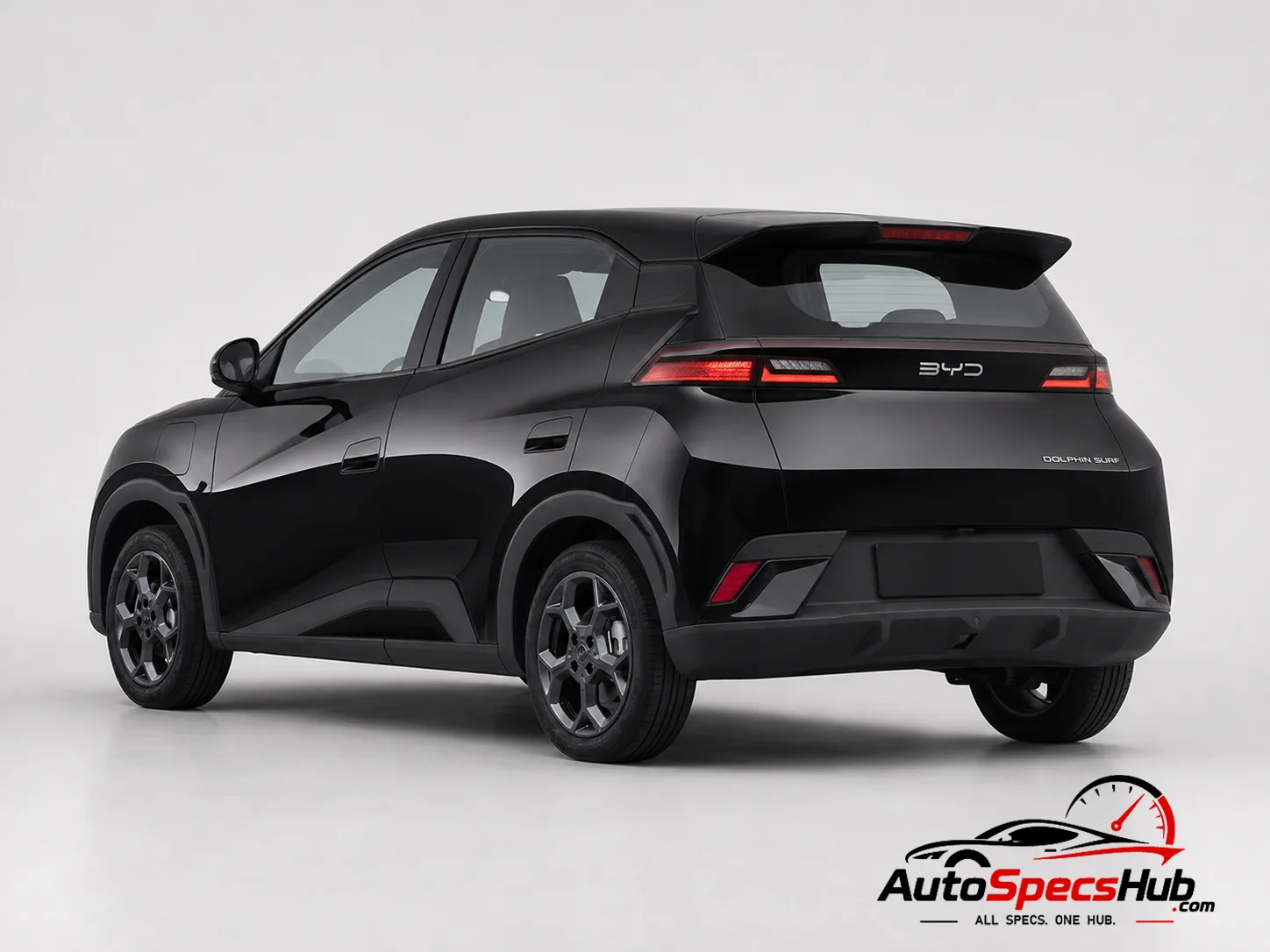 2025 BYD Dolphin Surf Active rear three-quarter view