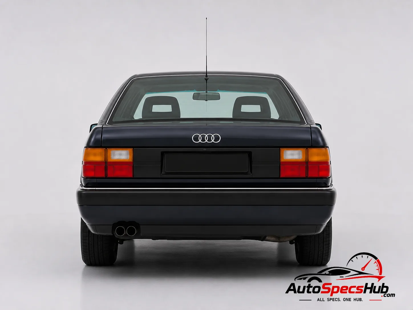 1990 Audi V8 LWB rear view