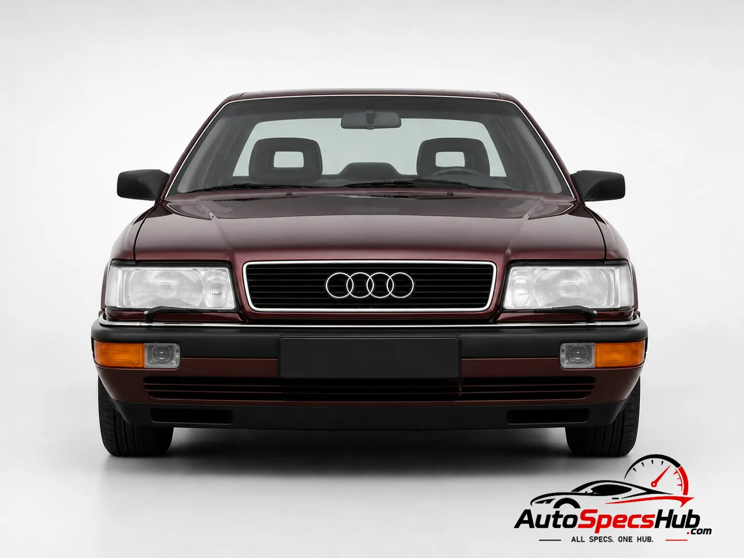 1989 Audi V8 front view