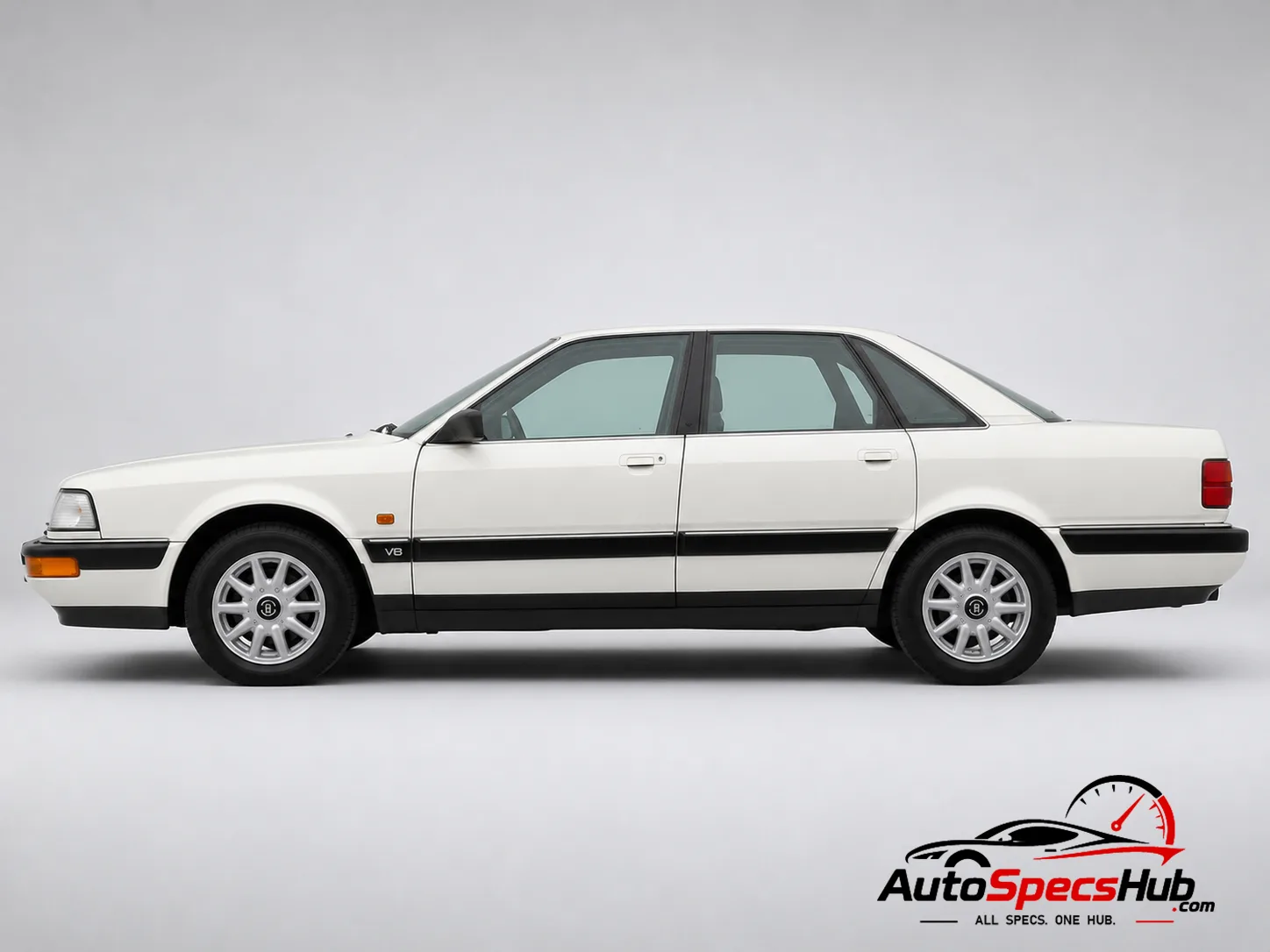 1991 Audi V8 4.2 side profile