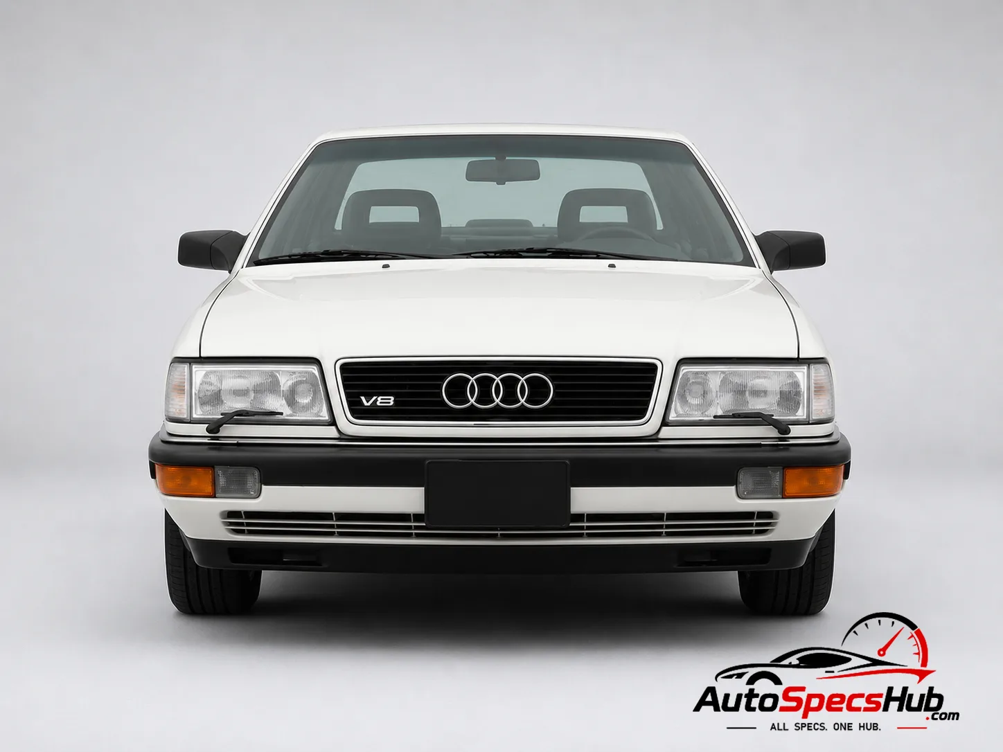 1991 Audi V8 4.2 front view