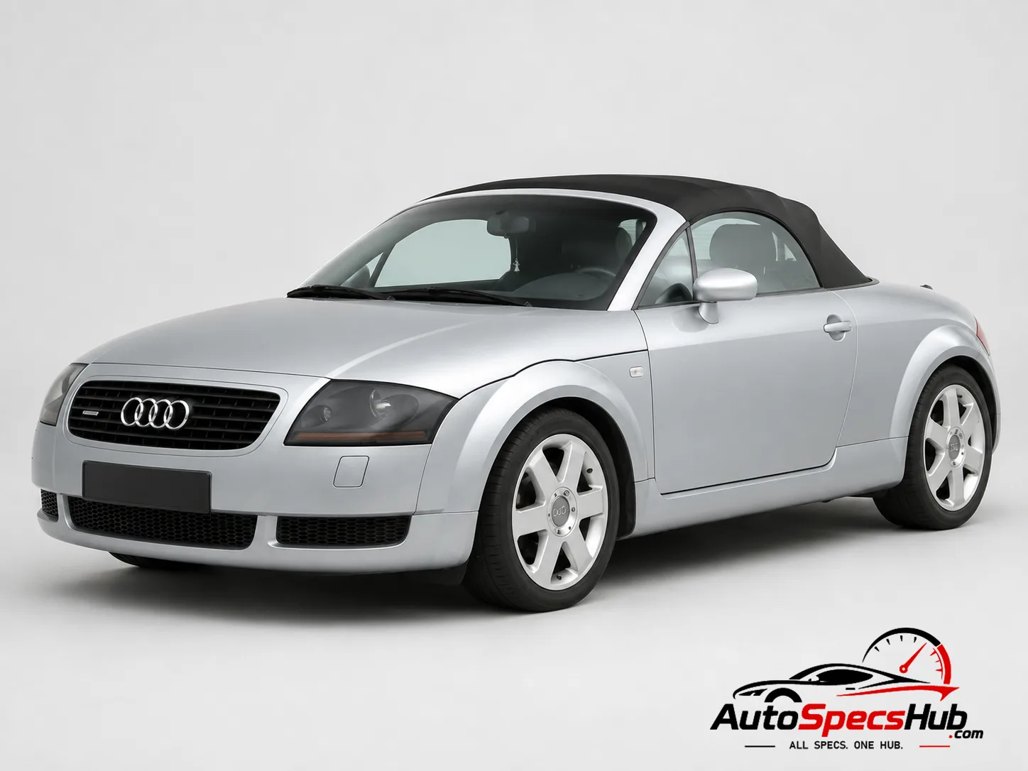 2005 Audi TT Roadster 1.8 T 163 front three-quarter view