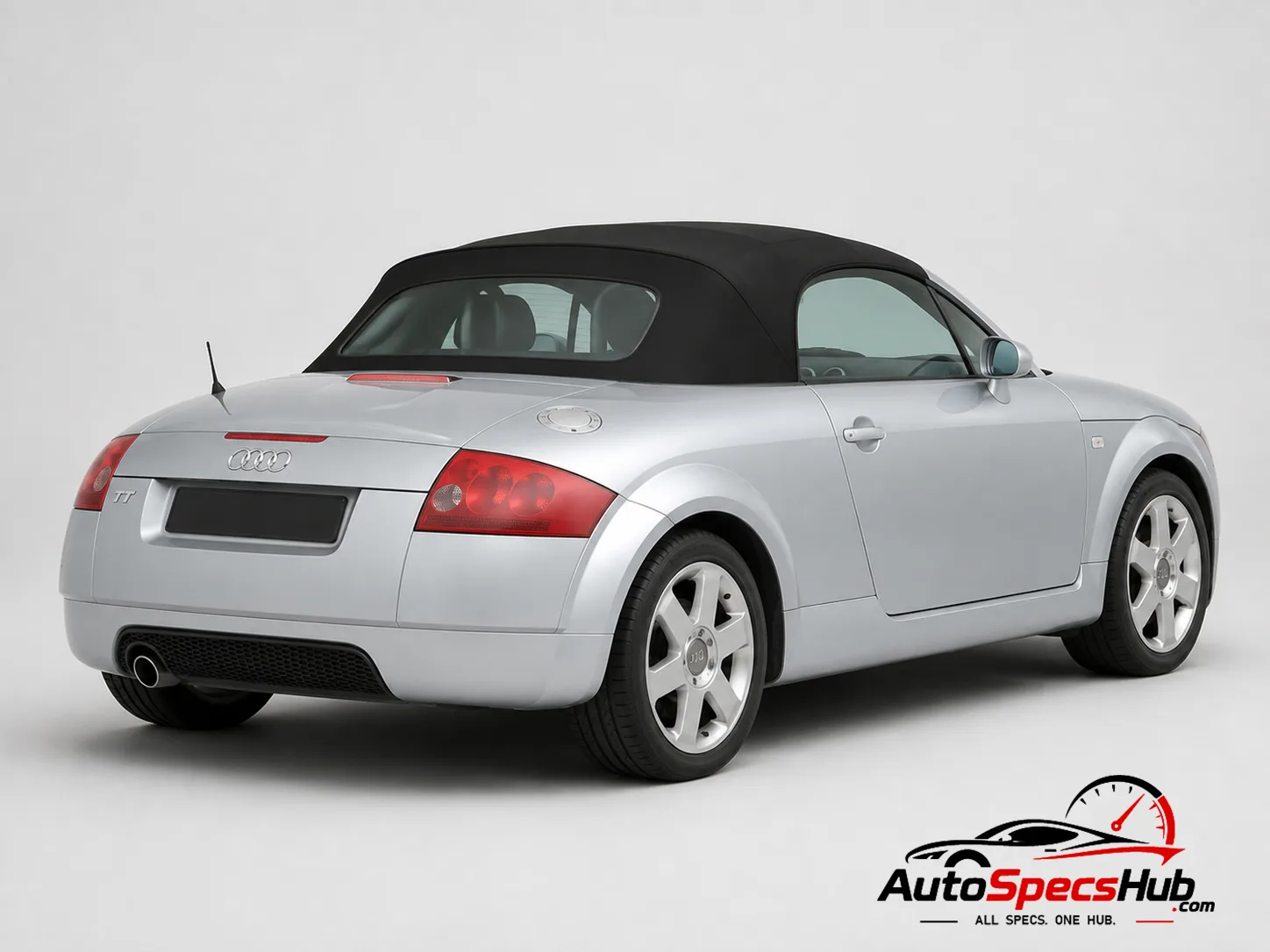 2005 Audi TT Roadster 1.8 T 163 rear three-quarter view