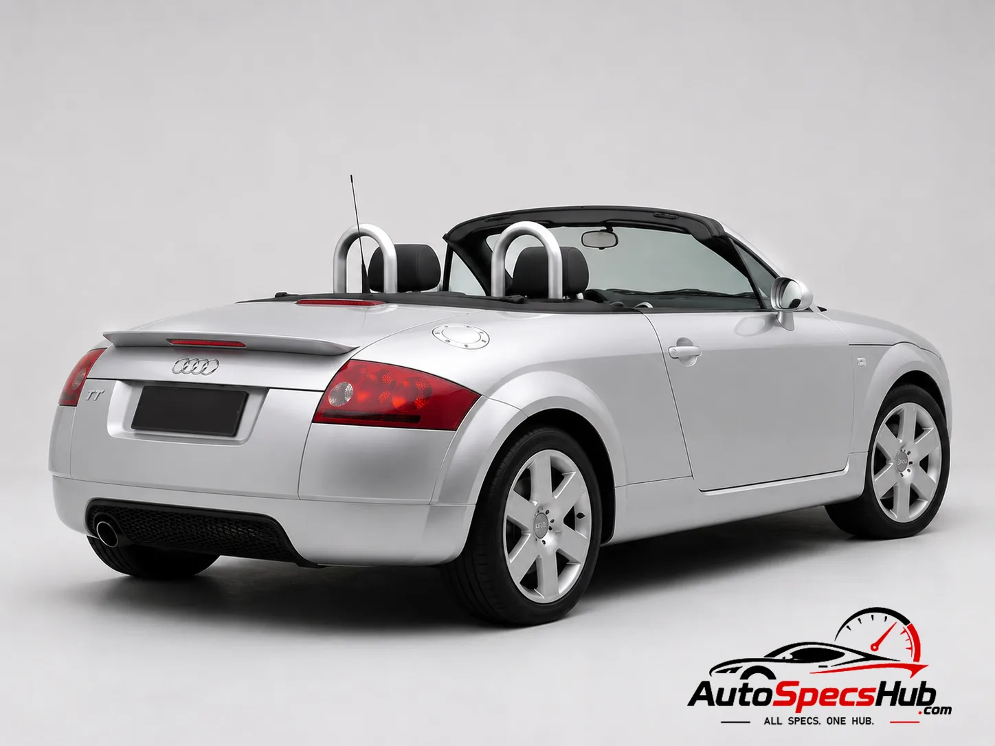 2001 Audi TT Roadster 1.8 T 150 rear three-quarter view