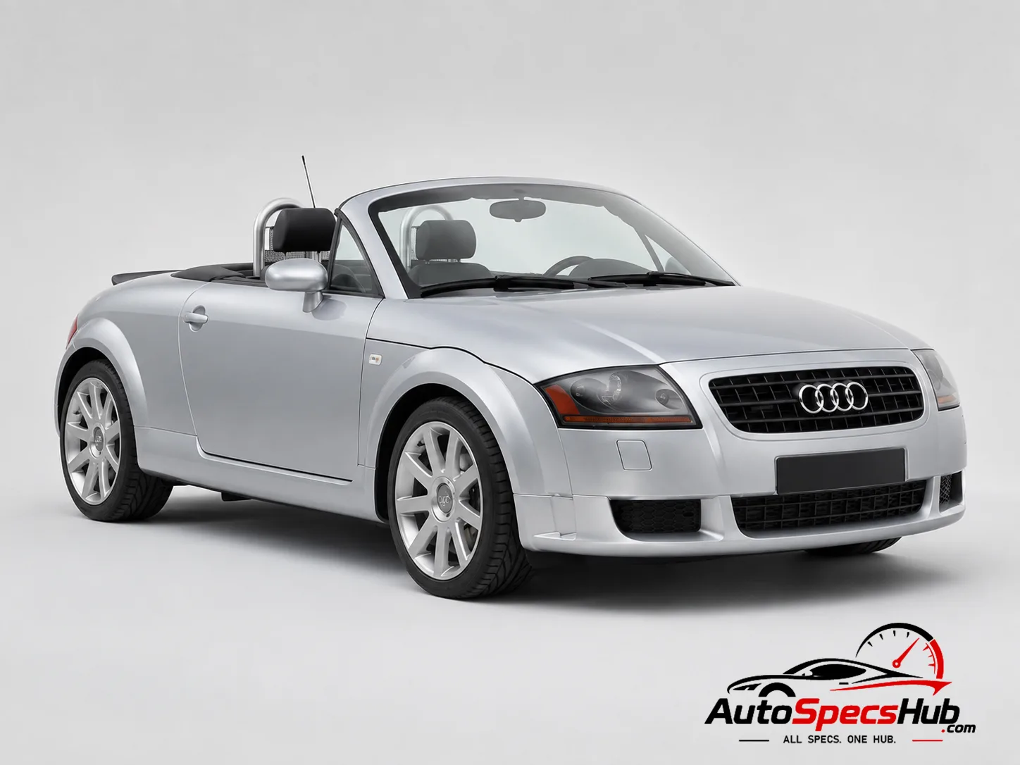 2003 Audi TT Roadster 3.2 quattro front three-quarter view