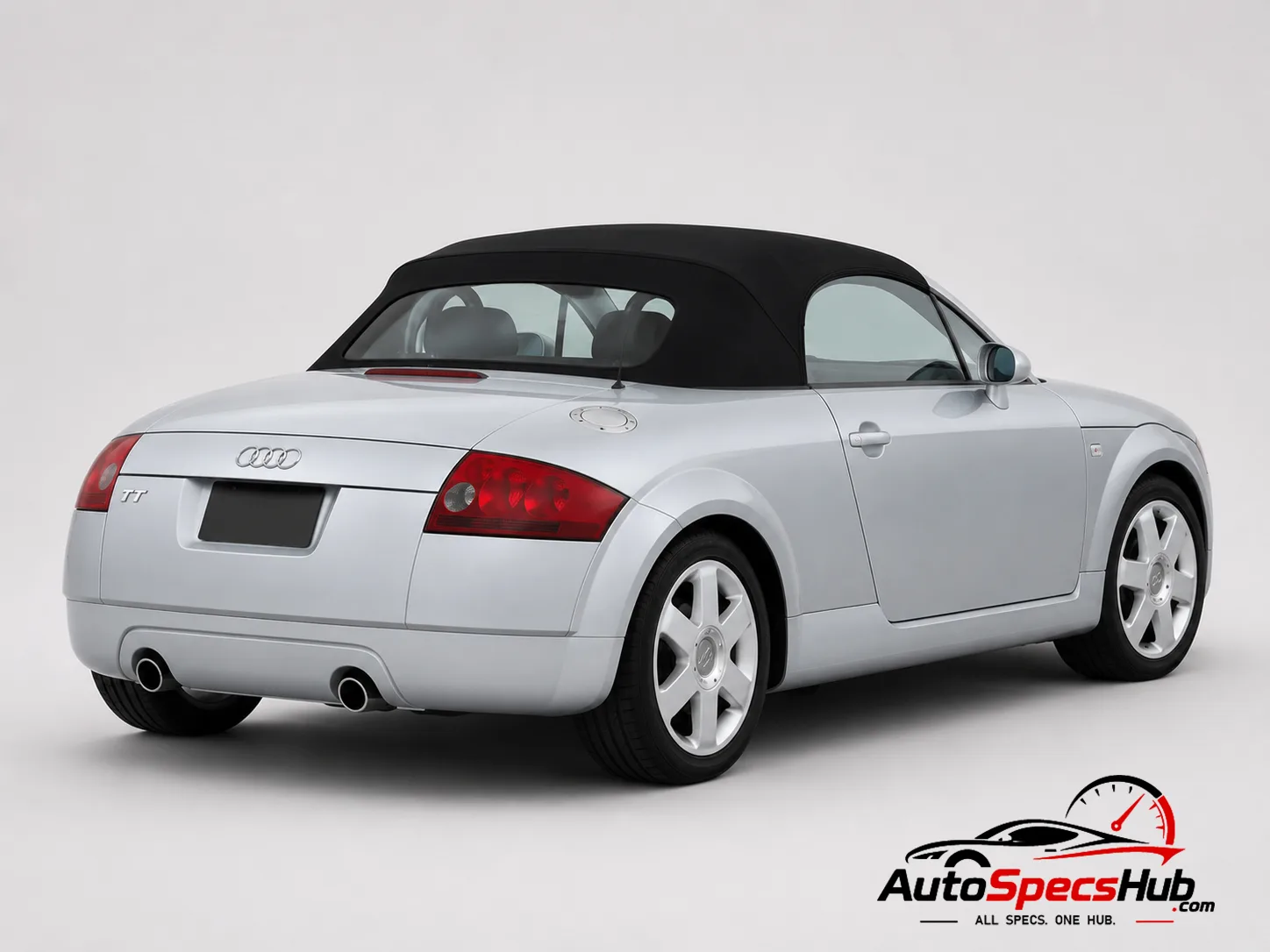 2005 Audi TT Roadster 1.8 T quattro 225 rear three-quarter view