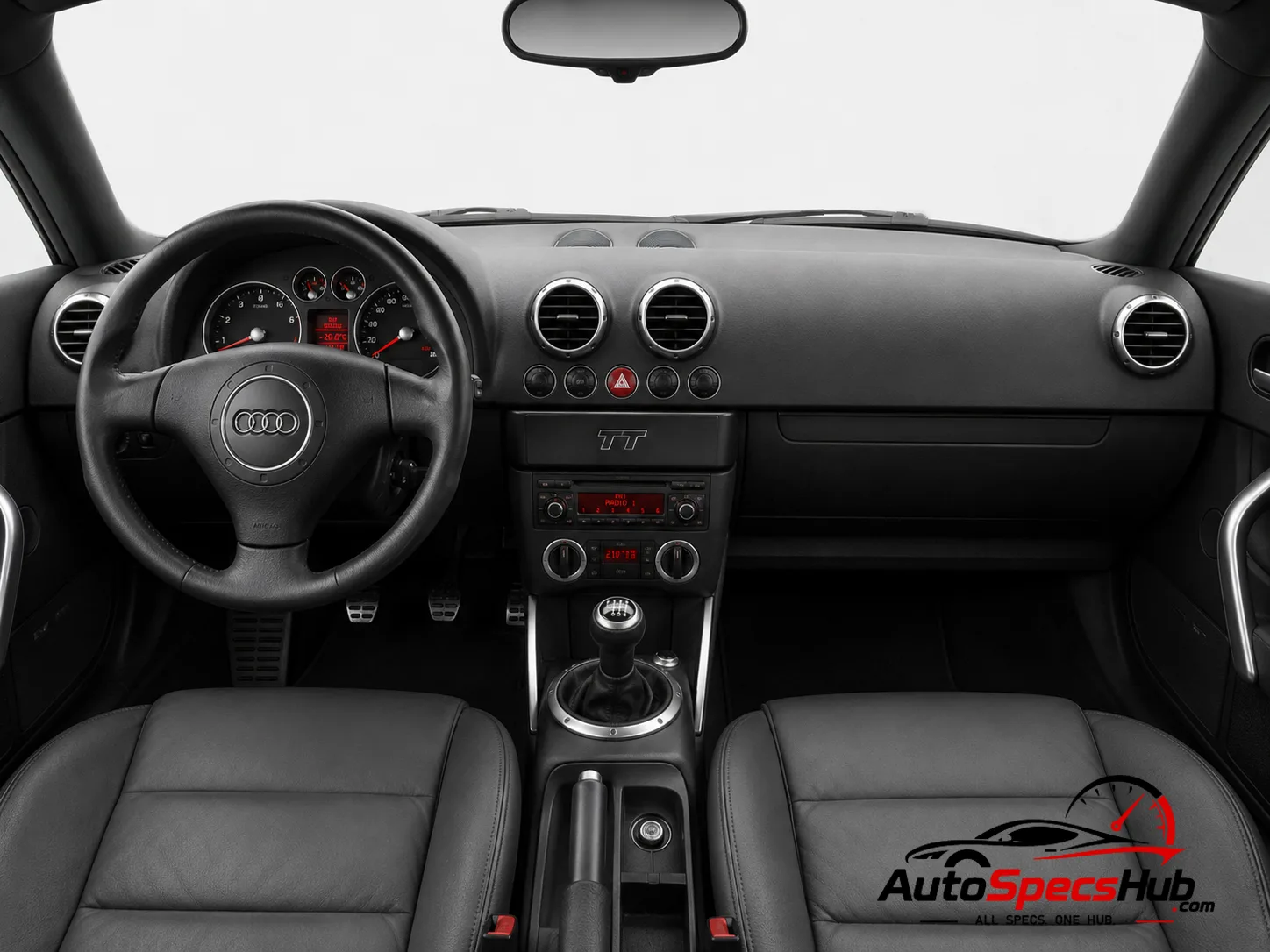 2005 Audi TT Coupé 1.8 T 190 interior dashboard and front cabin