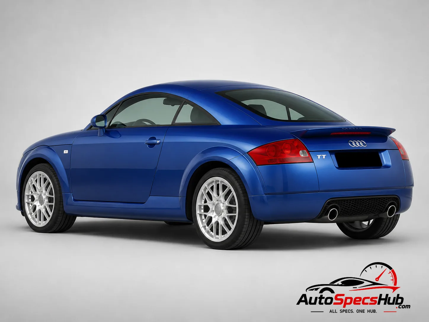 2003 Audi TT Coupé 3.2 quattro rear three-quarter view
