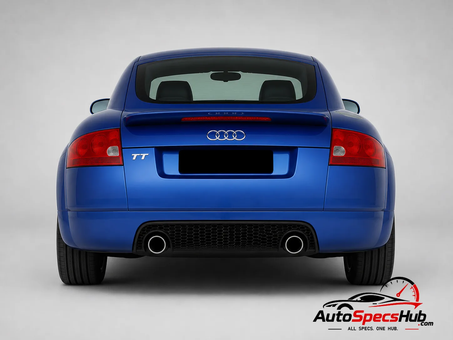 2003 Audi TT Coupé 3.2 quattro rear view