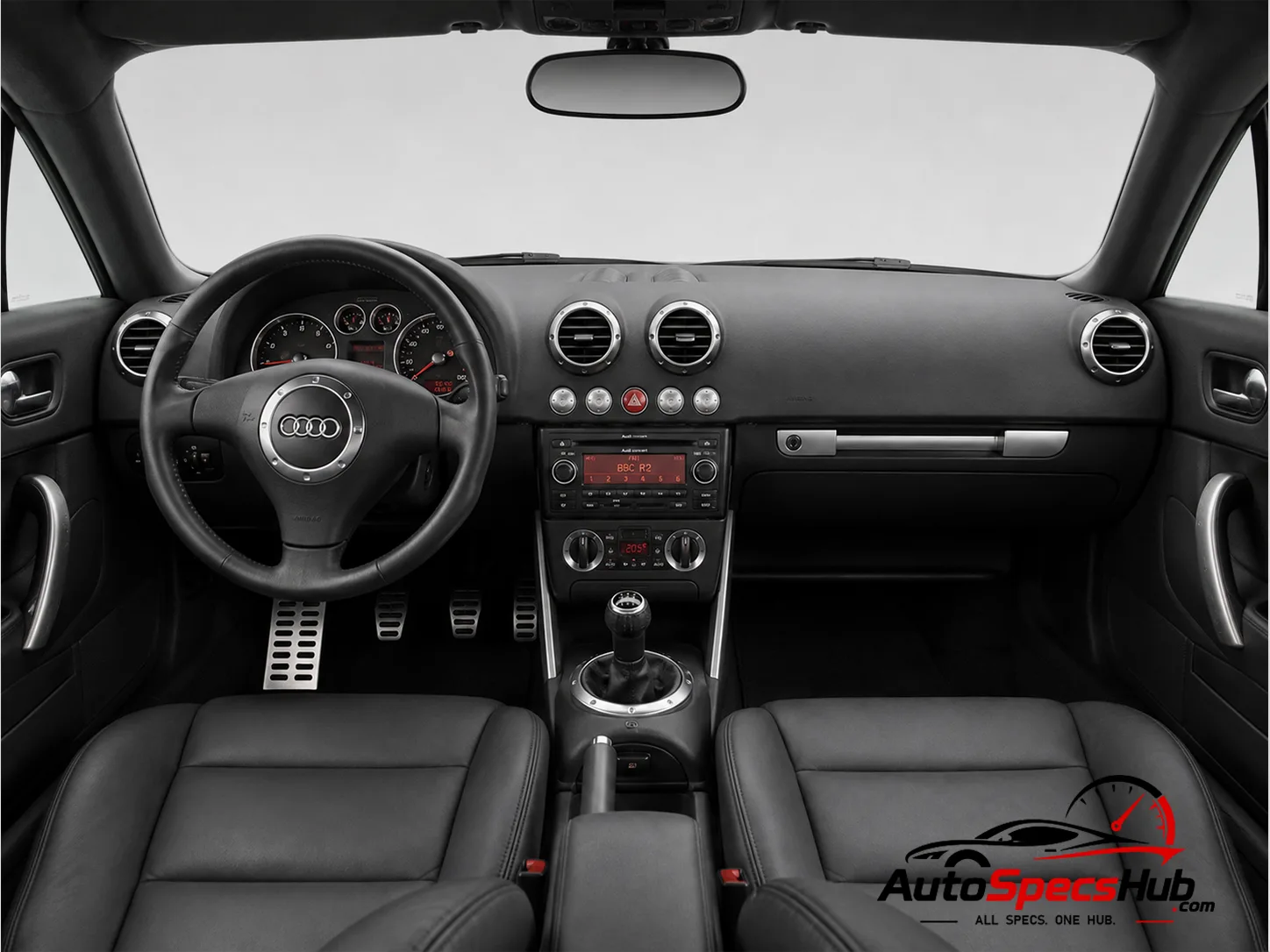 2005 Audi TT Coupé 1.8 T quattro 225 interior dashboard and front cabin