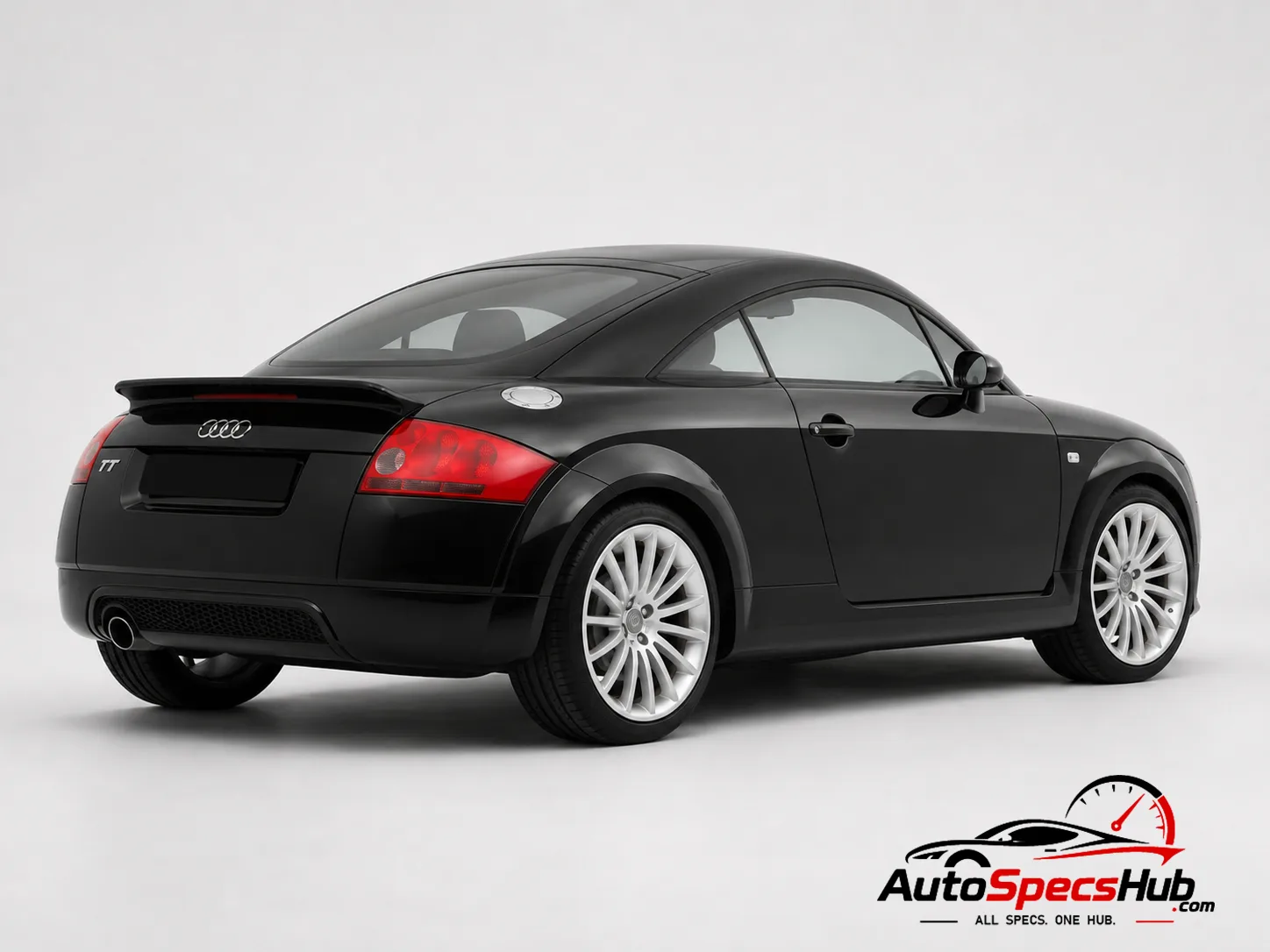 2005 Audi TT Coupé Clubsport rear three-quarter view