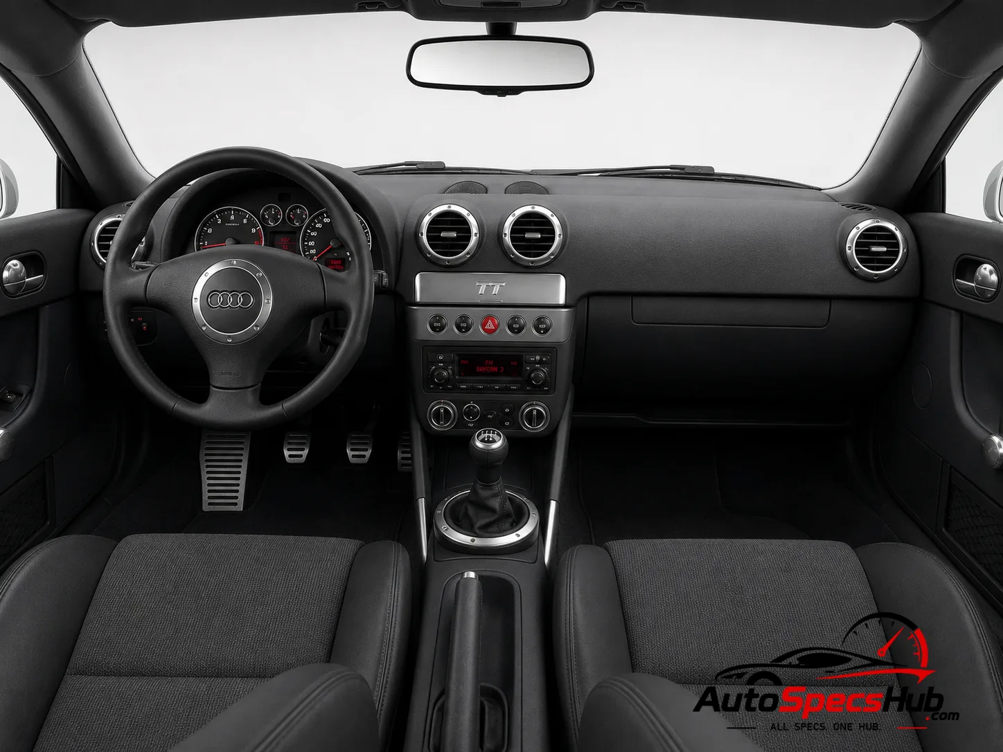 2003 Audi TT Coupé 1.8 T 150 interior dashboard and front cabin