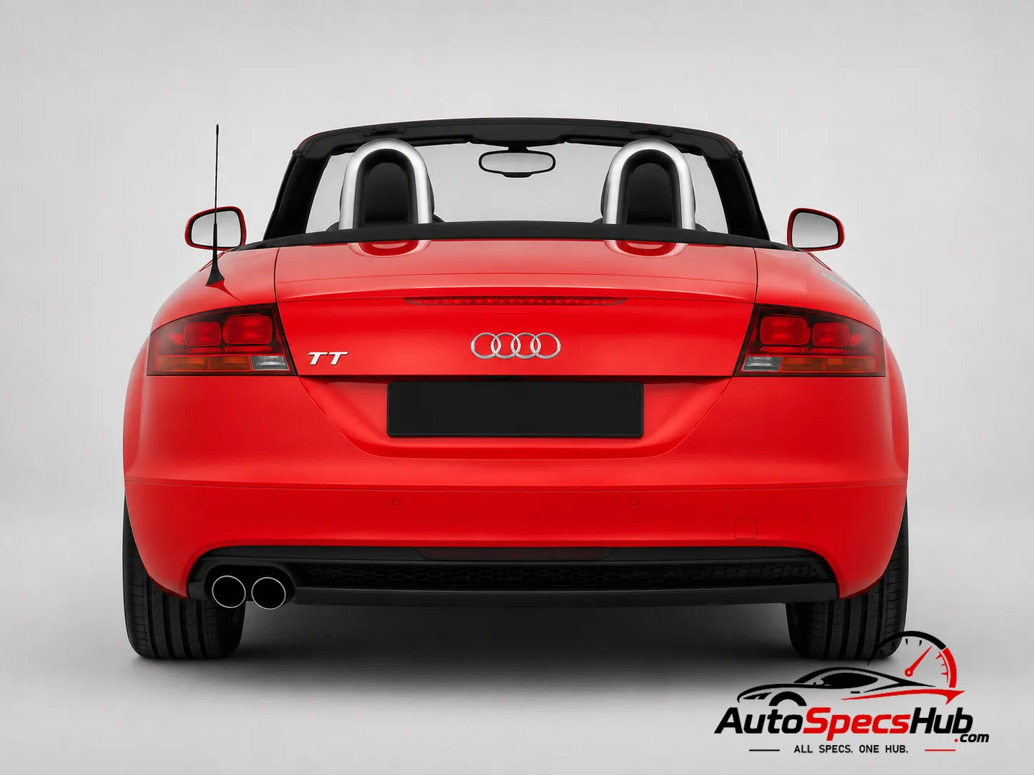 2008 Audi TT Roadster 2.0 TDI quattro rear view
