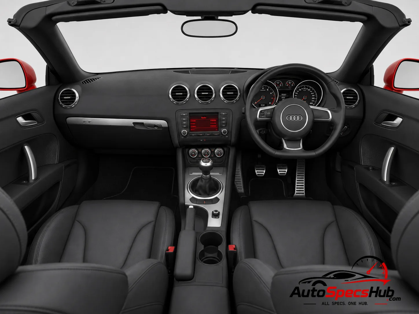 2008 Audi TT Roadster 2.0 TDI quattro interior dashboard and front cabin
