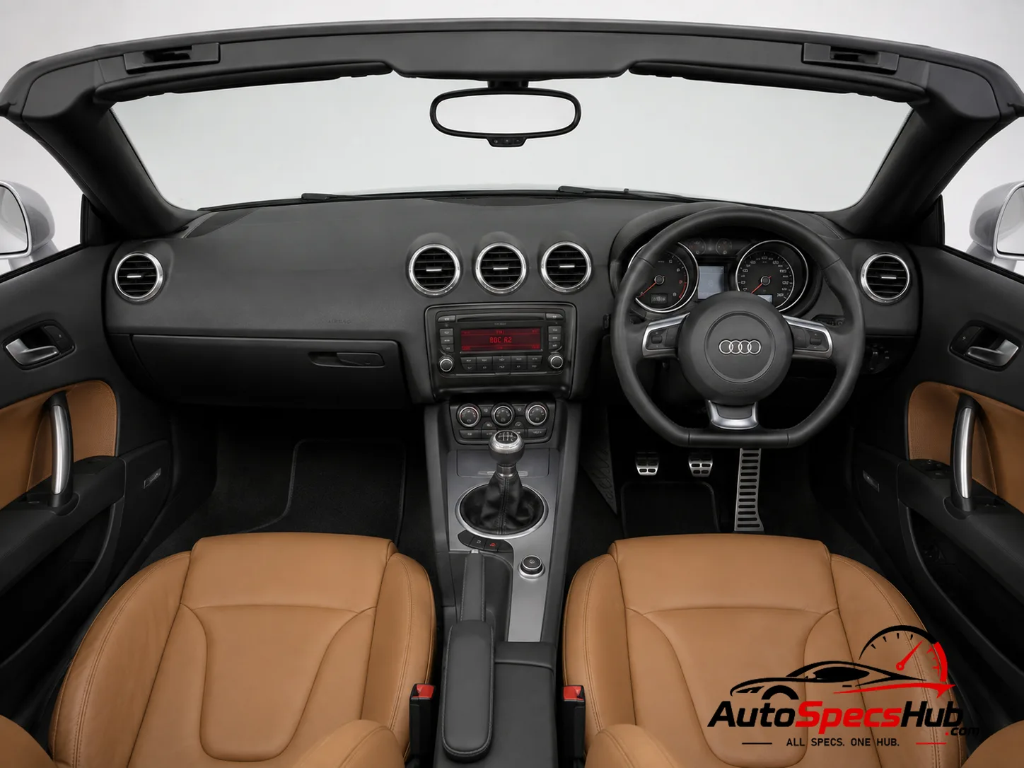 2008 Audi TT Roadster 1.8 TFSI interior dashboard and front cabin